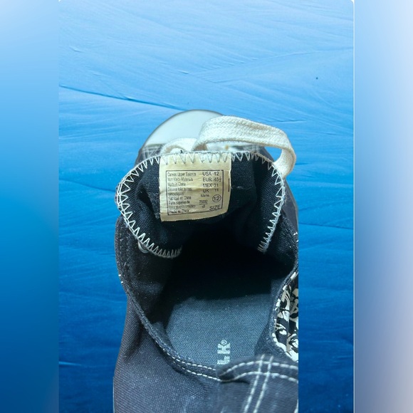 EUC Y2K Airwalk Skull Graffiti Low Top Sneakers - Picture 6 of 6